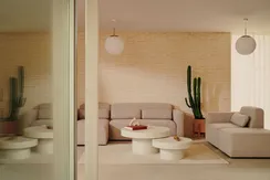 Neom 2-местный диван-модуль бежевого цвета 150 см