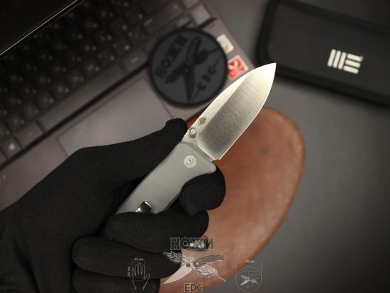 Складной нож WE Knife Banter 2004E c клинком из стали CPM-S35VN, рукоять G10