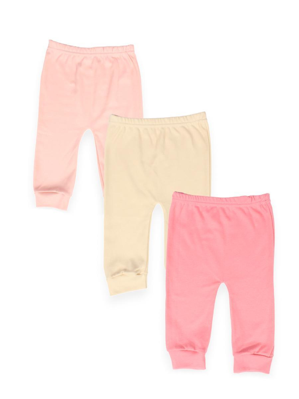 Набор штаны пенье, (3шт), для девочки, р.р. 80, цв в ассорт, (Аmoteks)