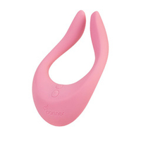 Розовый многофункциональный стимулятор 13см для пар Satisfyer Endless Joy