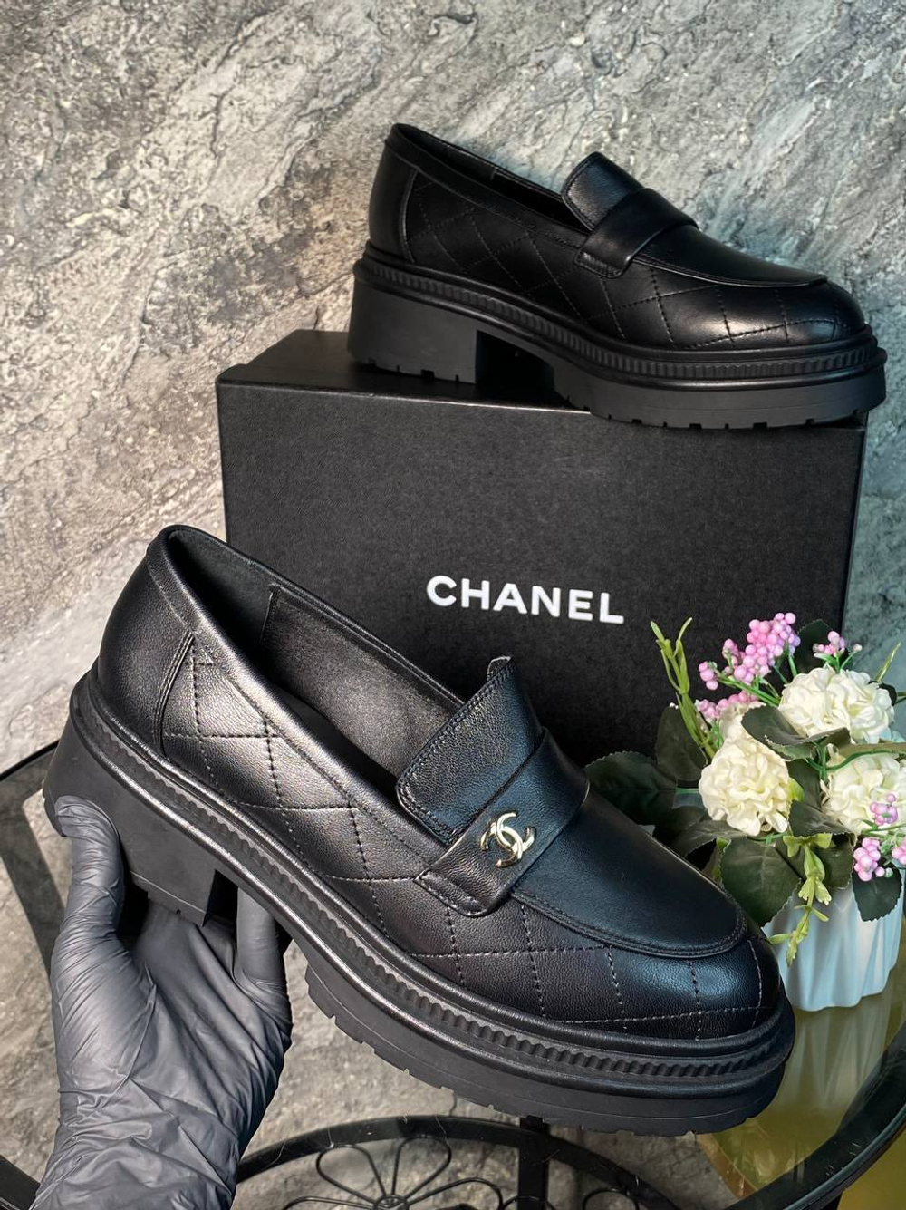 Лоферы CHANEL