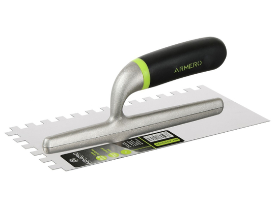 Гладилка Armero A231/290, 280х130 мм, зуб 10х10 мм