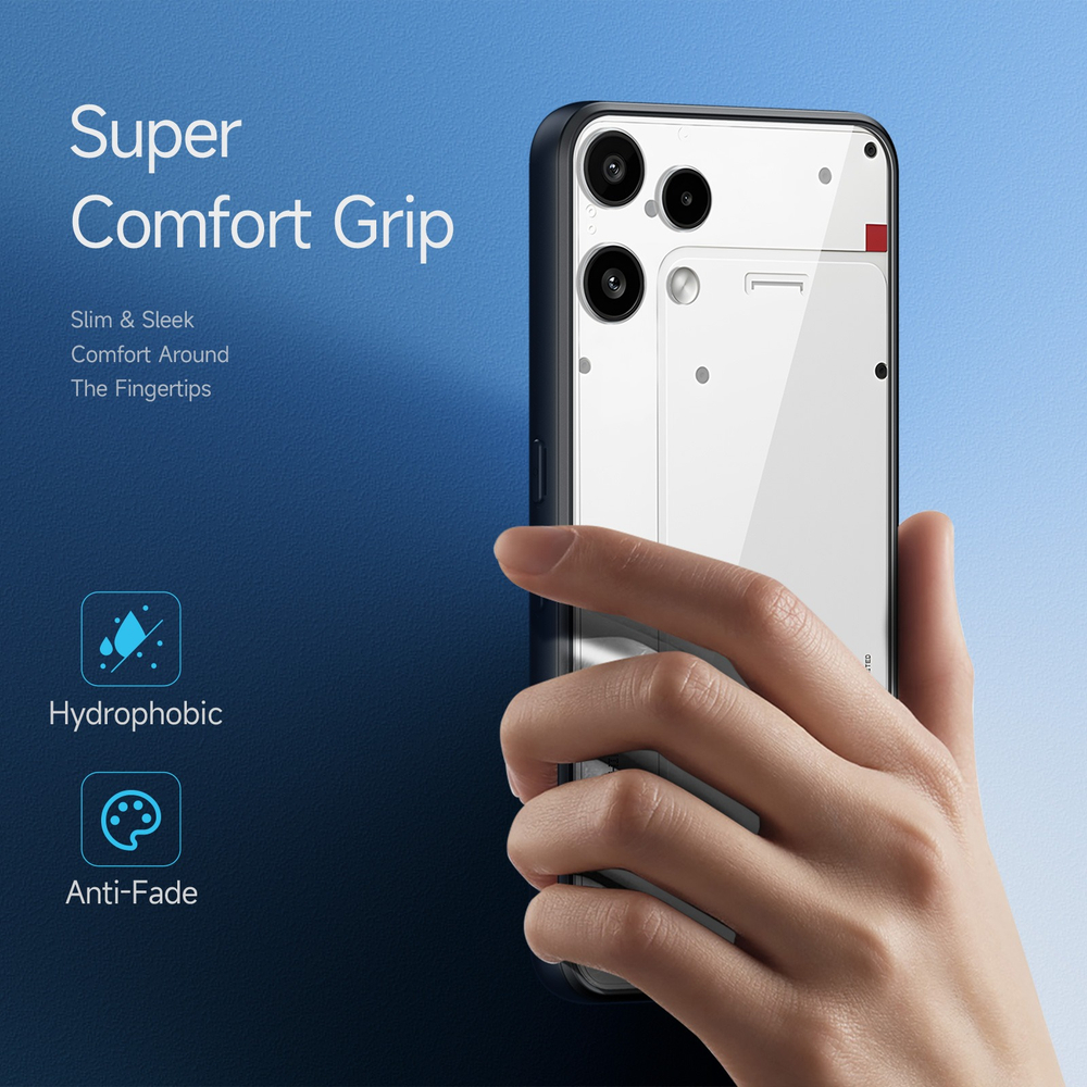 Чехол прозрачный противоударный для Nothing Phone 3(a) Lite, серия Aimo Series от Dux Ducis