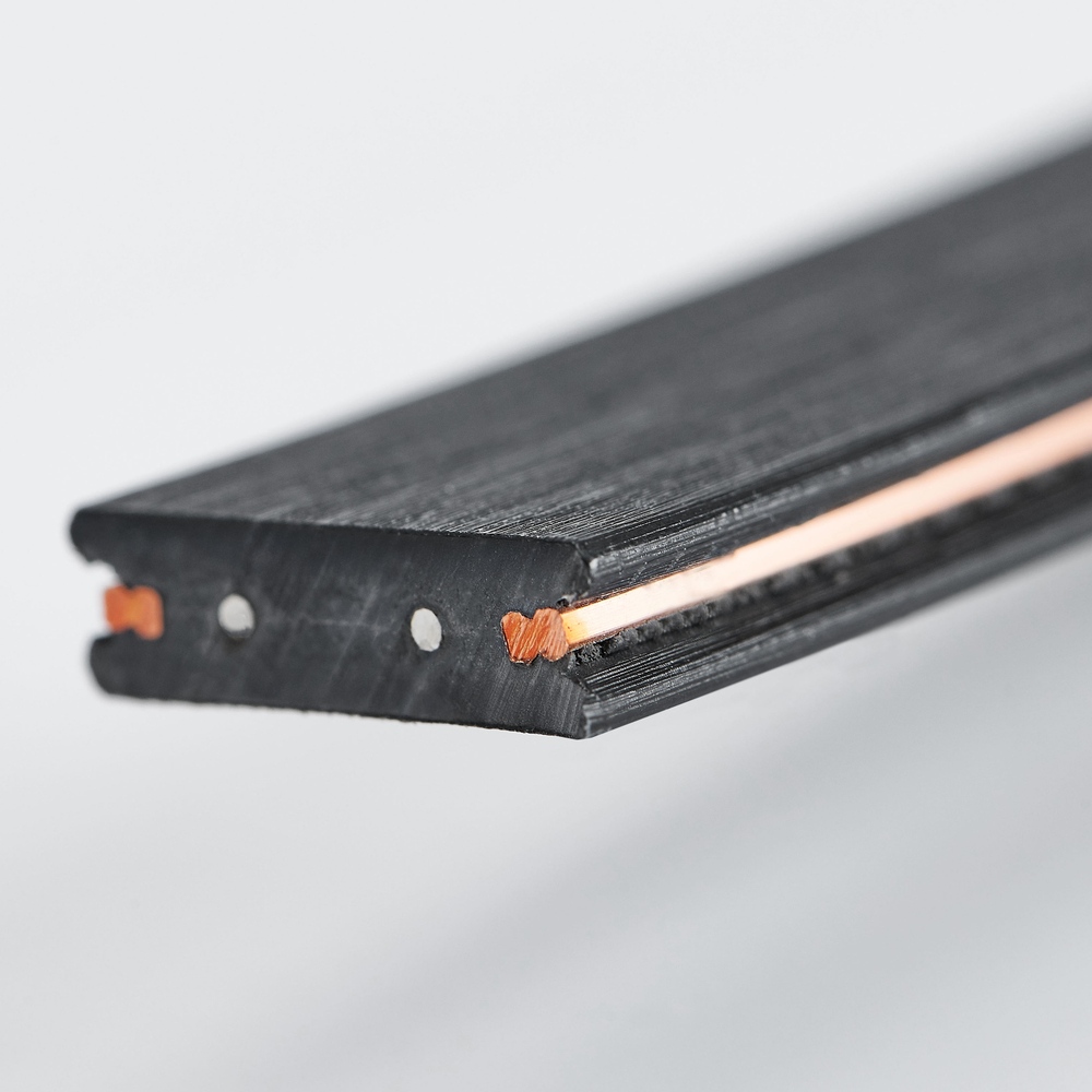 510207 Шинопровод гибкий 48V 20m DUE HERMES ЧЕРНЫЙ