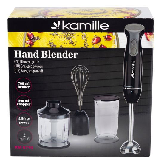 Блендер ручной погружной 4 в 1 Kamille KM 6746
