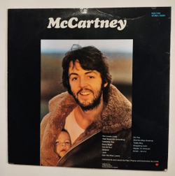 Винтажная виниловая пластинка LP Paul McCartney (UK 1970)