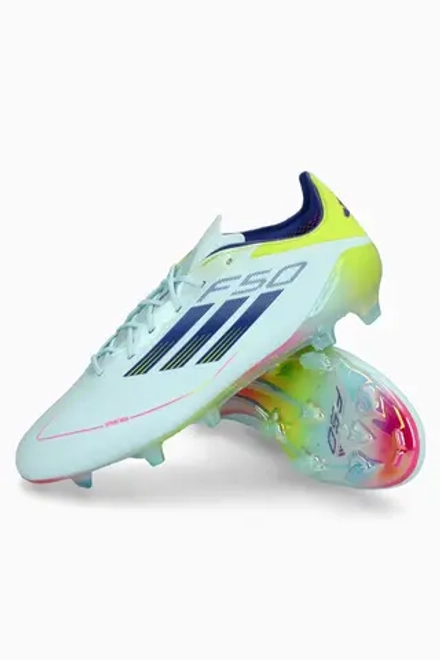 Бутсы adidas F50 Elite FG - голубой