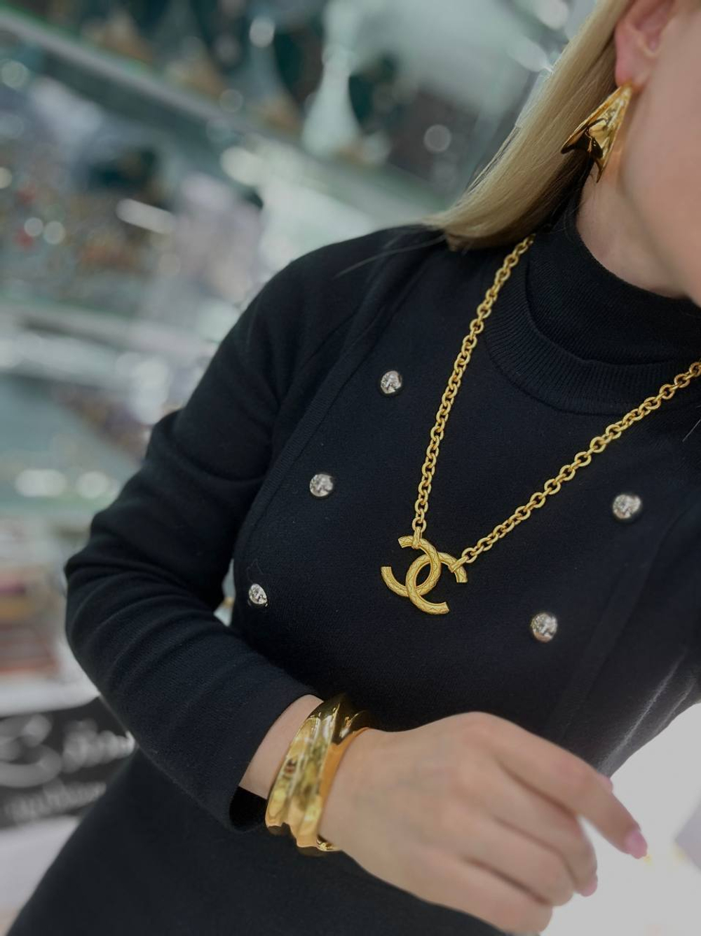 Серьги Yves Saint Laurent