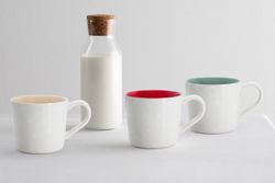 Кружка 450мл Home&Style Frost бежевая