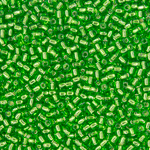 Японский бисер TOHO Round 11/0 (№27), с внутренним серебрением, прозрачный