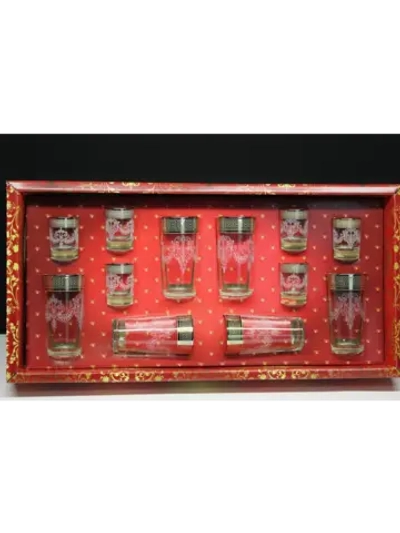 Набор 12 предметов стакан и стопка