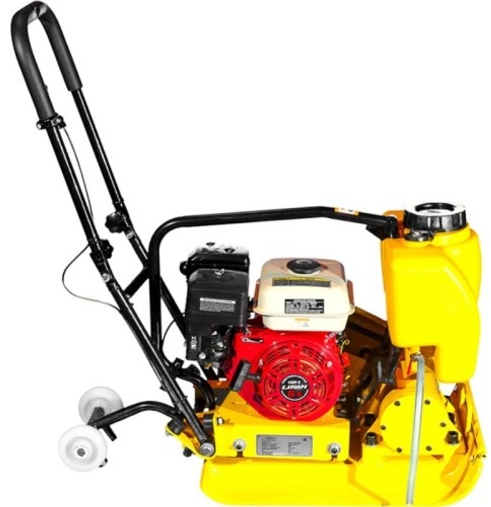 Виброплита VEKTOR VPG-90B колеса, бак 1449