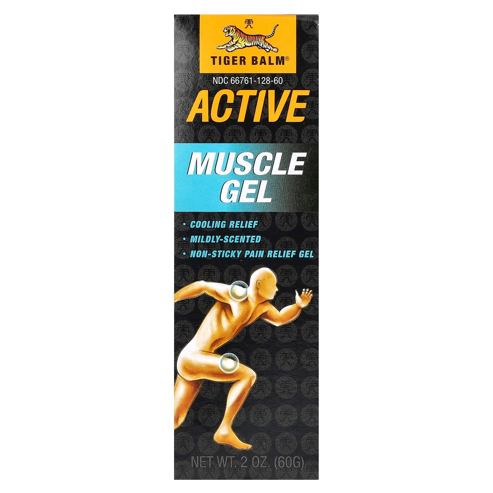 Tiger Balm, Active, гель для мышц, 60 г (2 унции)