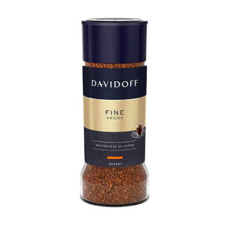 Кофе растворимый Davidoff Fine Aroma, 100 г, стеклянная банка