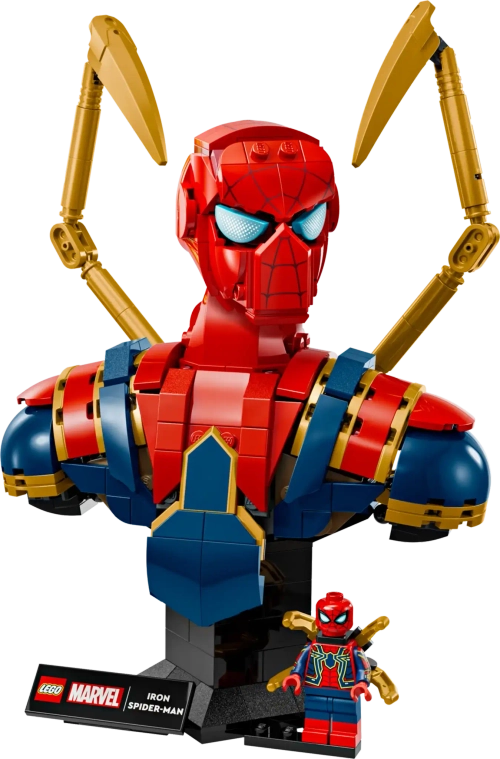 Конструктор LEGO Marvel 76326 Бюст железного Человека-паука