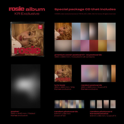 Альбом ROSE - ROSIE 1st STUDIO Album KR EXCLUSIVE Version