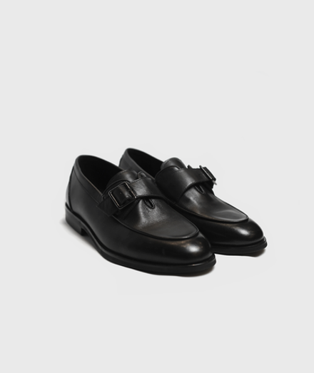 Ботинки мужские черные кожа