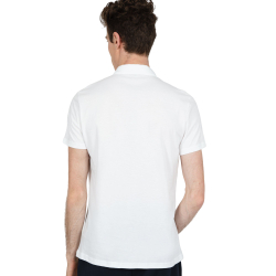 Мужское теннисное поло Le Coq Sportif ESS T/T Polo SS No.1 M - белый