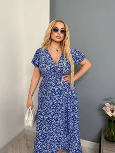 Платье на запах УК-1964-1 Фабрика Моды