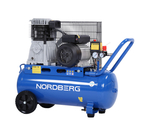 Компрессор поршневой с ременной передачей 220 В, ресивер 50 л, 446 л/мин NORDBERG NCE50/480