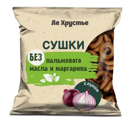 Сушки "ЛеХрустье" с луком 200г. Витебск