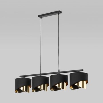 Подвесной светильник 4*Е27 4825 Grant Black чёрный/золото TK Lighting