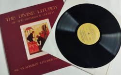 Винтажная виниловая пластинка LP St. Vladimirs Liturgical Chorale The Divine Liturgy Of The Orthodox Church (USA 1982)