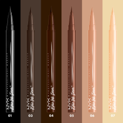 NYX Professional Makeup Epic Ink - точная водостойкая подводка для глаз, 1 ml