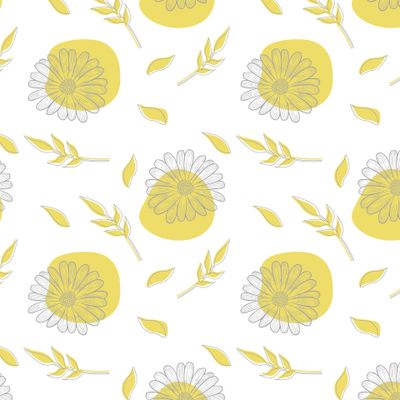 Цветы и листья