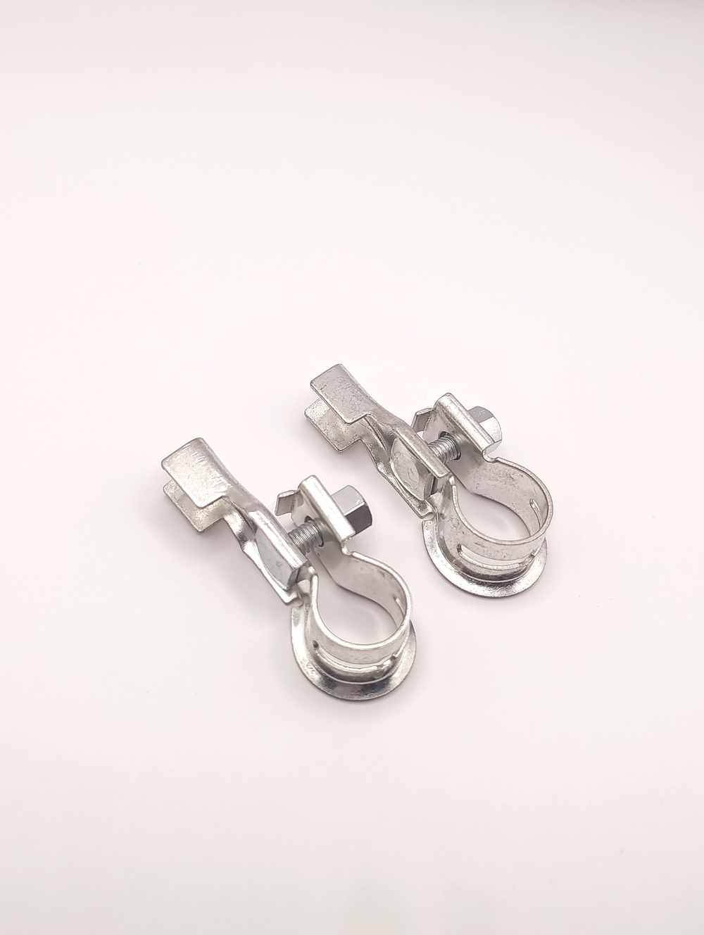 Клеммы для АКБ с обжимом TCY-027/ Клеммы АКБ универсальные, комплект из 2-х клемм(+) (-)