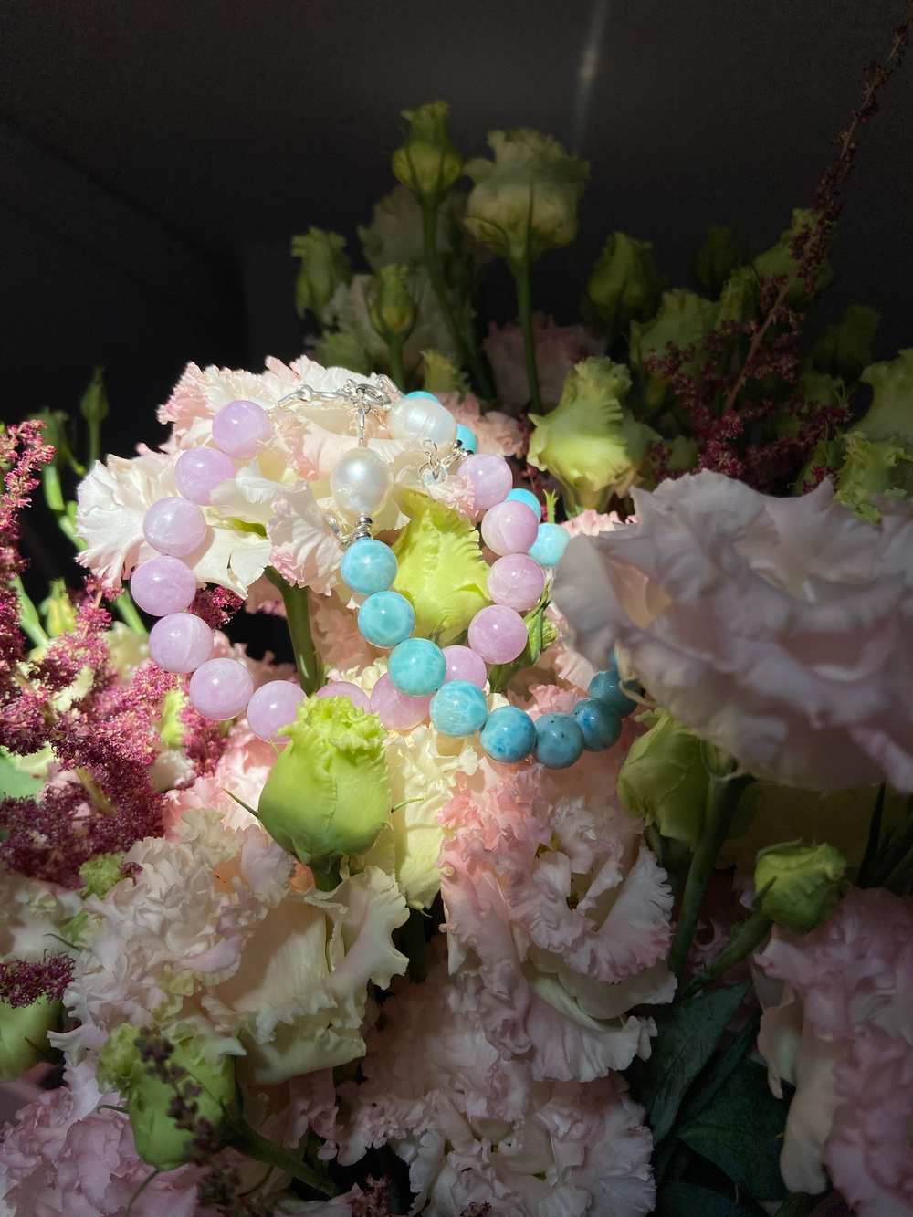 Браслет KUNZITE из кунцита