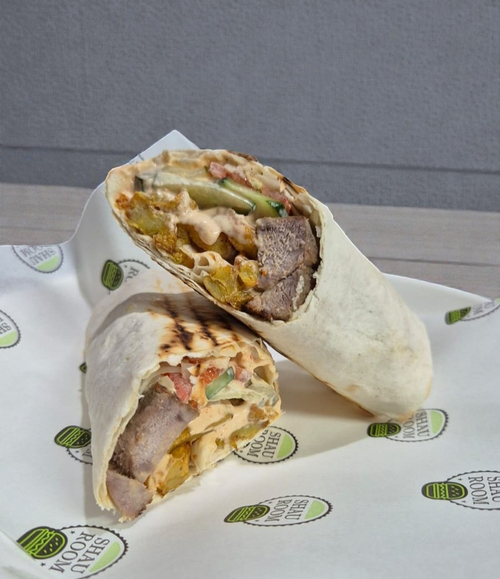 Шаурма с шашлыком из свинины