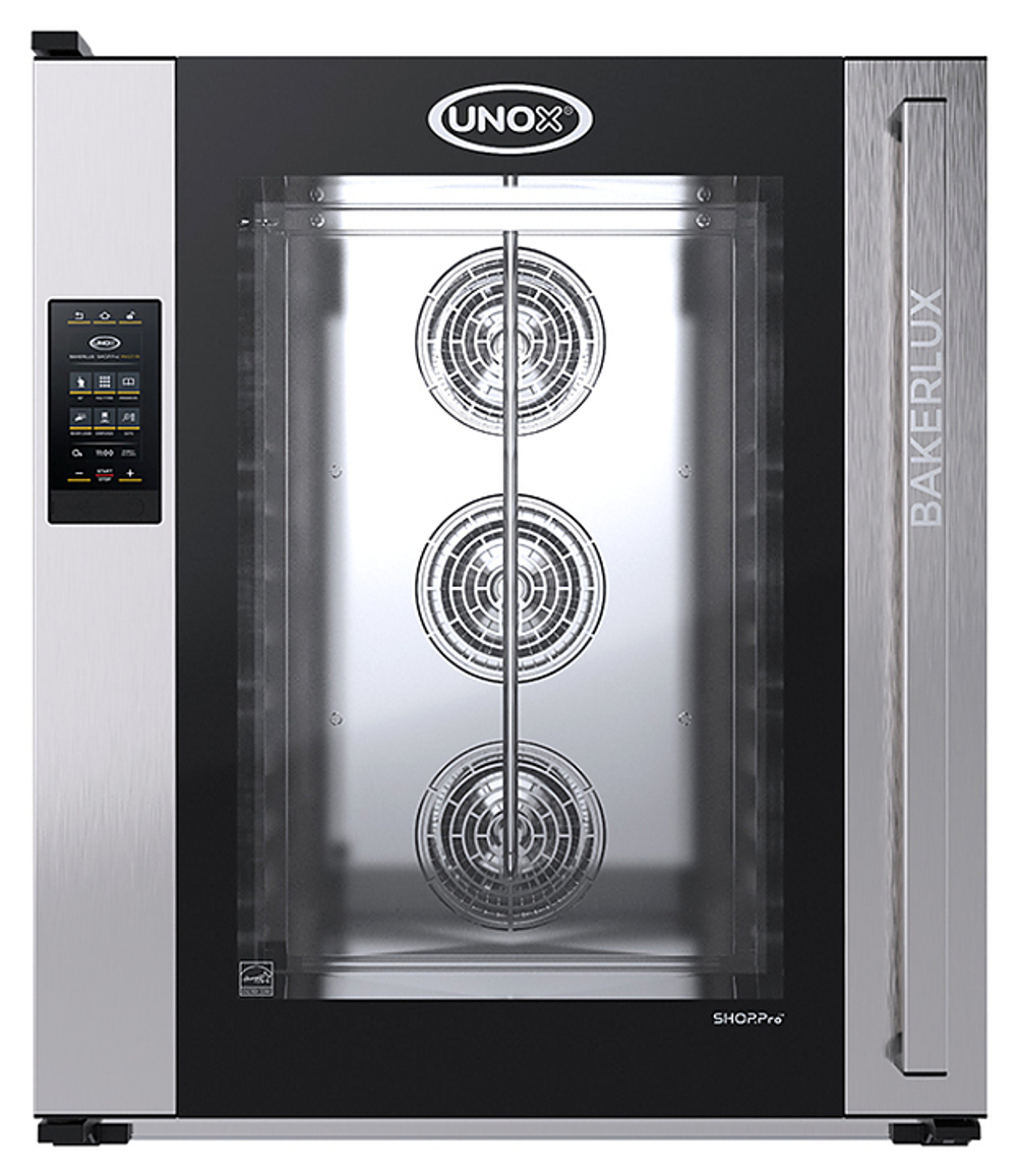 Печь конвекционная UNOX XEFT-10EU-EMLV без сливного отверстия