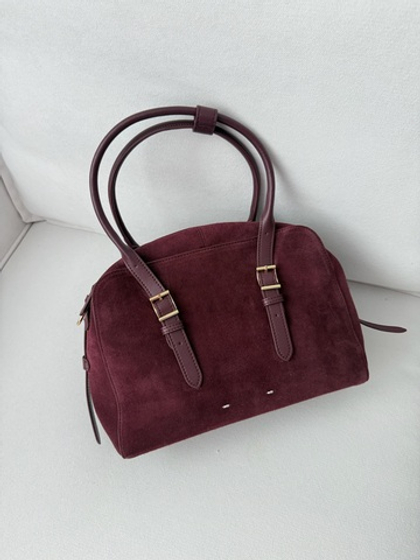 Сумка из натуральной замши