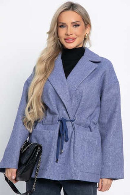 Пальто-пиджак (джинс) Б15085-7М LT Collection