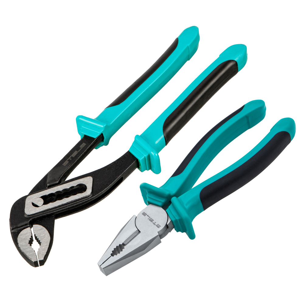 Набор инструментов, 1/2", 1/4", CrV, пластиковый кейс 76 предметов Stels