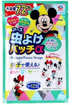Наклейки-средство от насекомых Mickey & Minnie/Earth Corporation