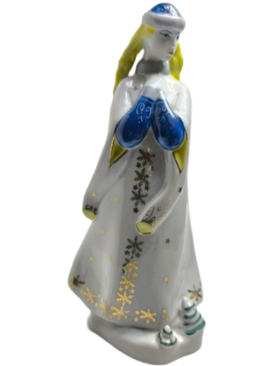 Фарфоровая статуэтка "Снегурочка" (Полонное ЗХК)