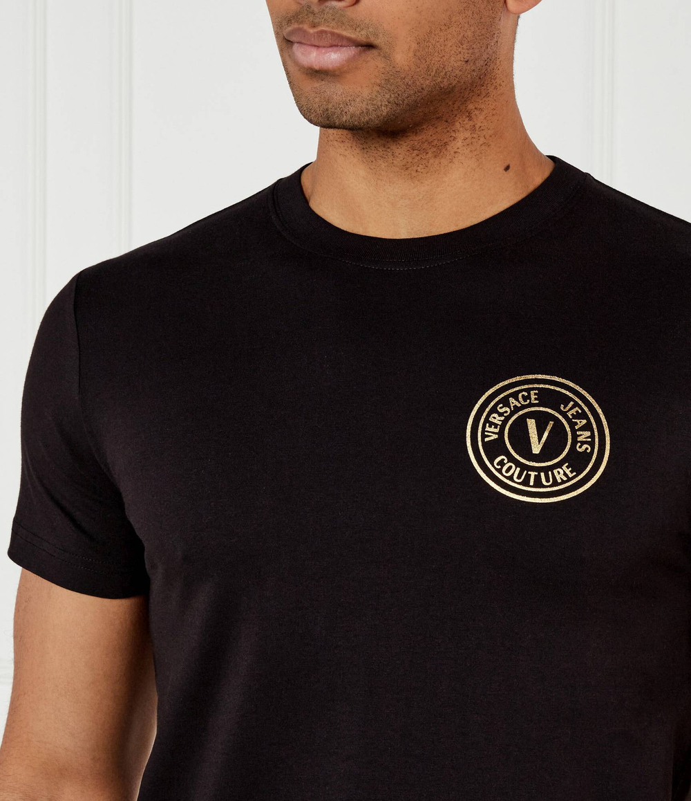 Футболка Versace Jeans Couture - черный(78GAHT00CJ00T)