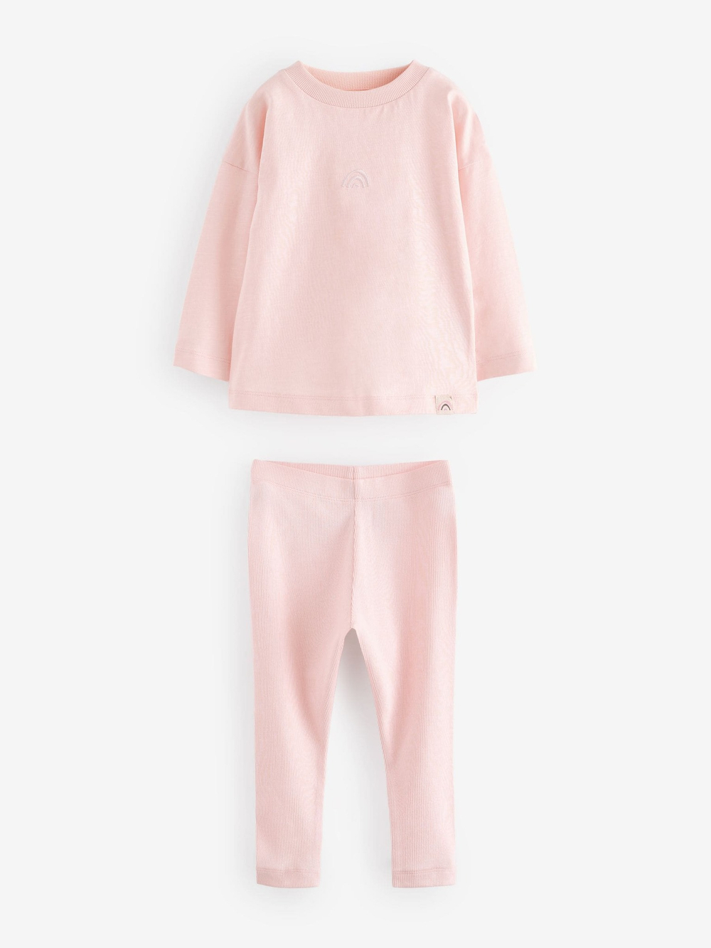 Пижама для девочки Next B74-382, 3 ш., Розовый, Хаки