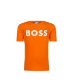 Футболка BOSS Kidswear - оранжевый(J25O04)