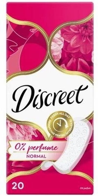 DISCREET прокладки на каждый день Normal Single 20шт