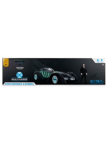 Фигурки Бэтмобиль и Альфред Пенниуорт DC Universe McFarlane Бэтмен Навсегда 79см 787926150193
