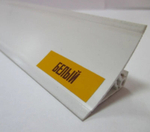 ПЛИНТУС IDEAL ДЛЯ СТОЛЕШНИЦЫ БЕЛЫЙ 001 3М