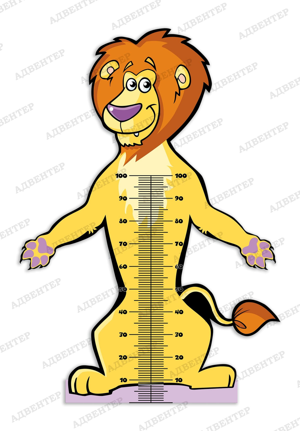 Ростомер Лев 100 см 403