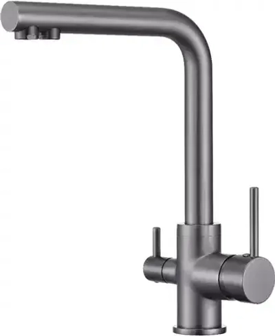 Смеситель для кухни Grocenberg GB40551BG Графит