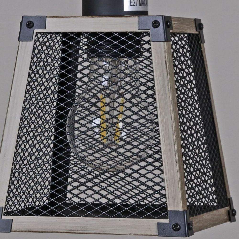 Потолочная люстра ILLUMICO WOOD IL1006-4LL-05 BK WOOD