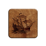 Набор подставок под кружки "История мореплавания"