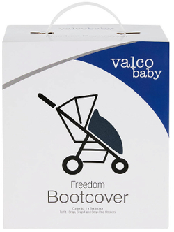Прогулочная коляска Valco baby Snap 4 с накидкой на ножки Flatt Matt / Deep Blue