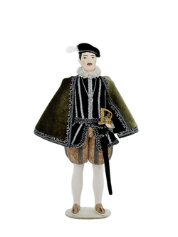 Кукла коллекционная 1639 Потешного промысла Французский король Карл IX